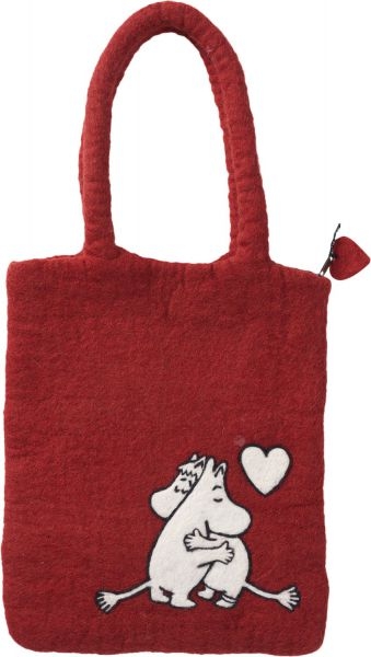 Gefilzte Tasche Mumin in Love