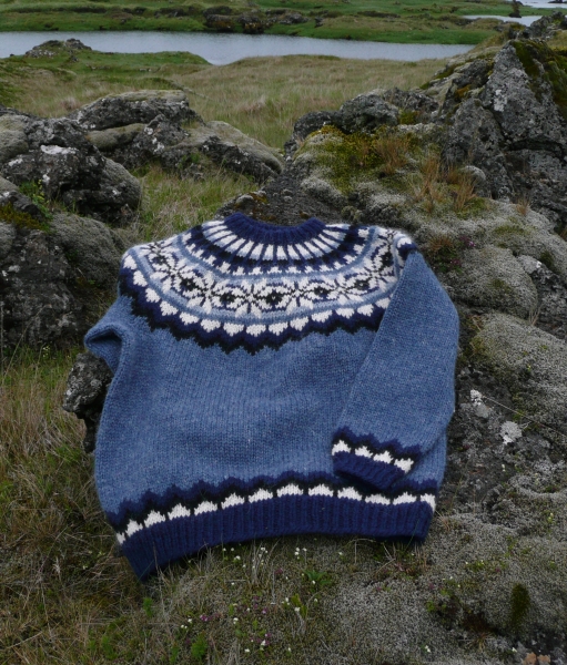 Islandpullover Alafoss Lopi Nr. 24b / 12