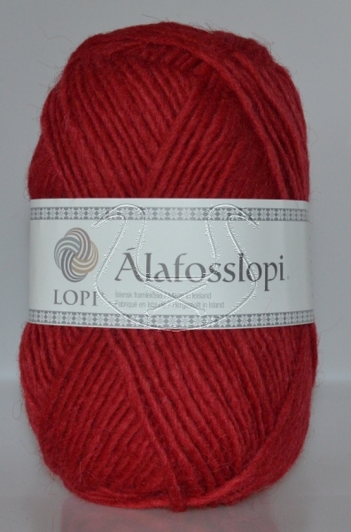 Alafoss Lopi - Nr. 0047 - signalrot