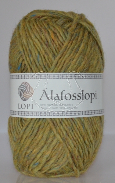 Alafoss Lopi - Nr. 9965 - kräutergrün meliert