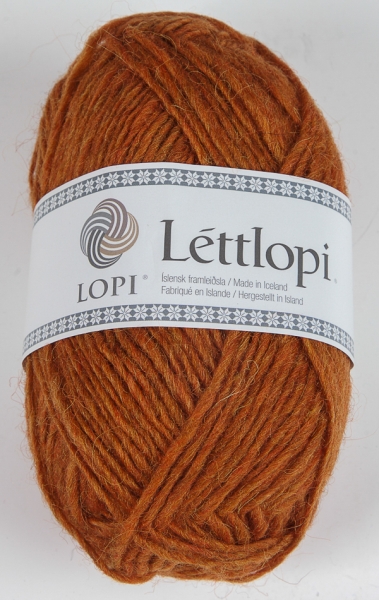 Lettlopi - Nr. 1704 - kupferorange