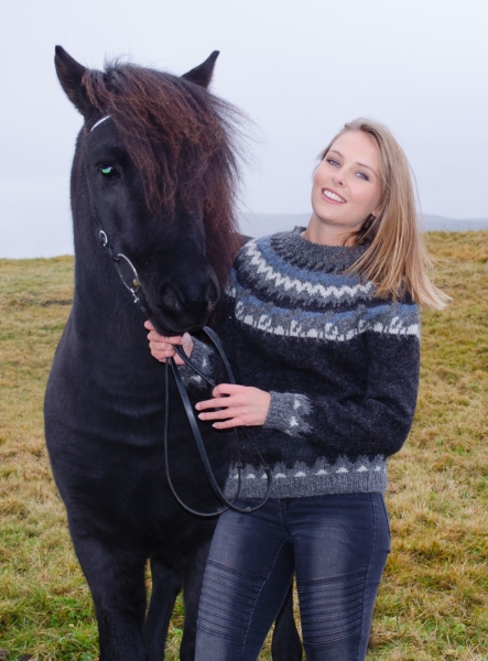 Islandpullover Lettlopi Nr. 2211 Pferdemotiv