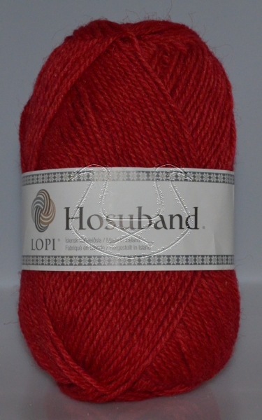Islandwolle Hosuband - S 10 Rot